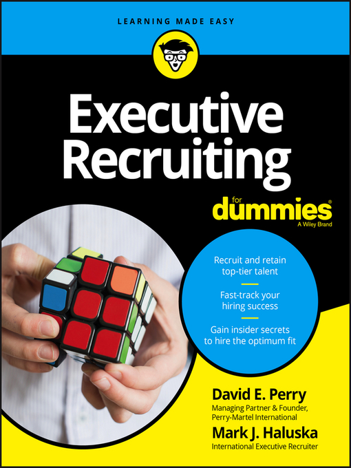 Cover image for Executive Recruiting for Dummies